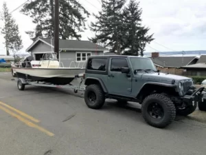 wrangler jeep tow boat