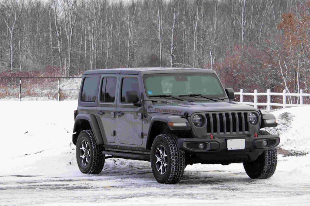 winter jeep